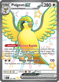 Pidgeot-ex - Destino di Paldea