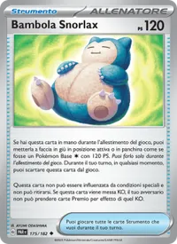 Bambola Snorlax