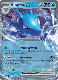 Carta Kingdra-ex (Segreto Fiabesco)