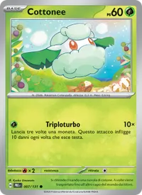 Cottonee - Evoluzioni Prismatiche