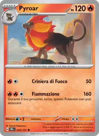 Pyroar - Evoluzioni Prismatiche
