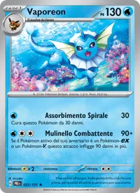 Vaporeon - Evoluzioni Prismatiche