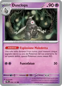Dusclops - Evoluzioni Prismatiche