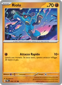 Riolu - Evoluzioni Prismatiche