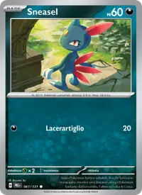 Sneasel - Evoluzioni Prismatiche