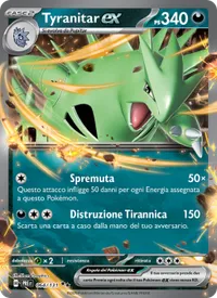 Tyranitar-ex - Evoluzioni Prismatiche