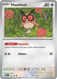 Hoothoot - Evoluzioni Prismatiche