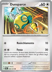 Dunsparce - Evoluzioni Prismatiche