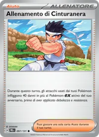 Allenamento di Cinturanera - Evoluzioni Prismatiche