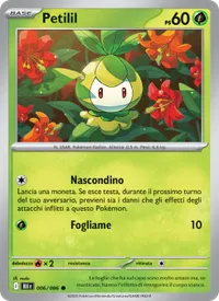 Carta Petilil illustrata da mele
