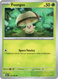 Carta Foongus (Luce Nera)