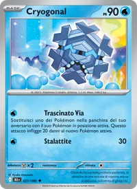 Carta Cryogonal (Luce Nera)