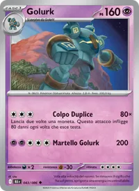 Golurk - Luce Nera
