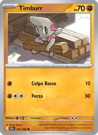 Carta Timburr (Luce Nera)