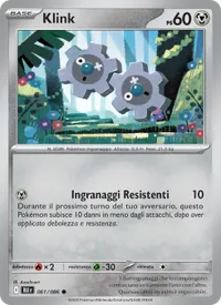 Carta Klink (Luce Nera)