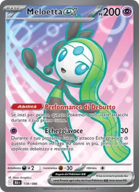 Meloetta-ex - Luce Nera
