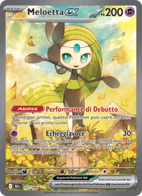 Meloetta-ex - Luce Nera
