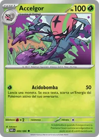 Carta Accelgor (Fuoco Bianco)
