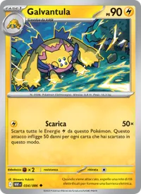 Carta Galvantula (Fuoco Bianco)