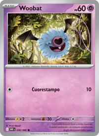 Woobat - Fuoco Bianco