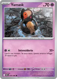 Carta Yamask (Fuoco Bianco)