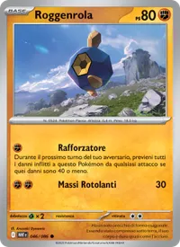 Carta Roggenrola (Fuoco Bianco)