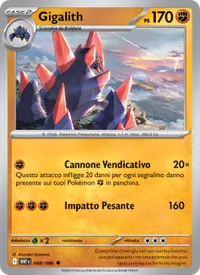 Carta Gigalith (Fuoco Bianco)