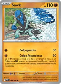 Carta Sawk (Fuoco Bianco)
