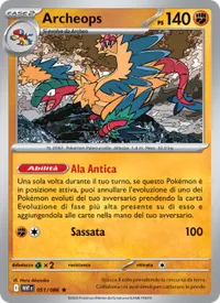 Carta Archeops (Fuoco Bianco)