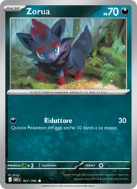 Zorua - Fuoco Bianco
