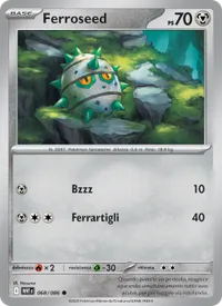 Ferroseed - Fuoco Bianco