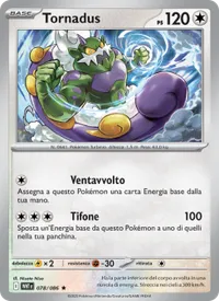 Carta Tornadus (Fuoco Bianco)