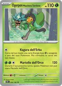 Ogerpon Maschera Turchese