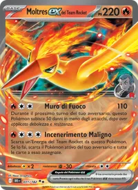 Moltres-ex del Team Rocket