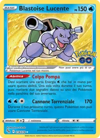 Blastoise Lucente