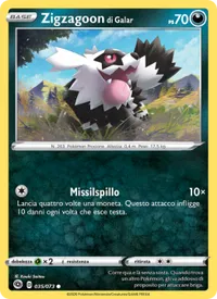 Zigzagoon di Galar - Futuri Campioni