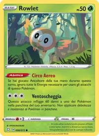 Rowlet - Destino Splendente