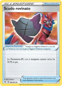 Scudo rovinato